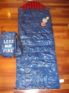 NEW! Victoria's Secret Sleeping Bag + Pouch PINK Collector's Item EXTREMELY RARE