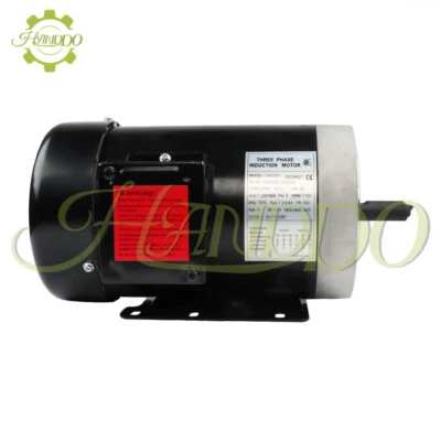1800 RPM 2 HP 3 Phase 56C Frame General Electric Motor TEFC 230 / 460 Volt 60 HZ - Image 1 of 4