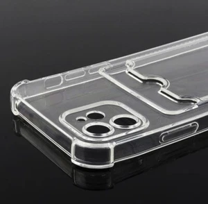 🔥Case Anti-Drop-Fall TPU Hülle Iphone 12 13 14 Mini Pro Max ✨ + Kartenhalterung - Bild 1 von 12