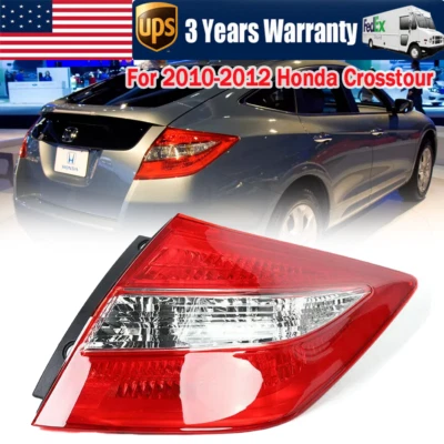 Right Side Tail Light For Honda Crosstour 2010 2011 2012 Outer Rear Brake Lamp - Image 1 of 4