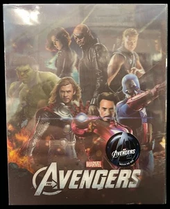 Avengers (3D+2D Blu-ray SteelBook) (Novamedia Exclusive No.5) Lenticular Cover - Picture 1 of 2
