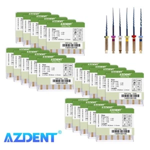 50 paquetes de limas giratorias activadas por calor endodónticas dentales Niti uso motor SX-F3 25 mm - Imagen 1 de 14