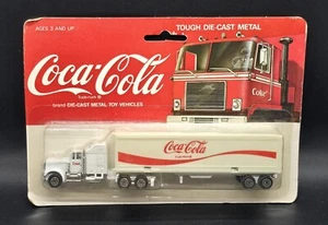 Rare Vintage 1979 Hartoy Coca Cola Semi Truck, White, 1/87, NIB Sealed - Picture 1 of 9