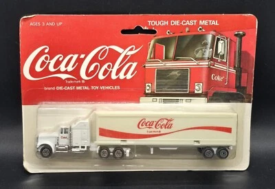 Rare Vintage 1979 Hartoy Coca Cola Semi Truck, White, 1/87, NIB Sealed  - Image 1 of 4