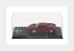 1:64 EDICOLA Ferrari 296 Gtb Hybrid 830PS V6 2021 mit Vitrine rot FERGT164-004 - Bild 1 von 2