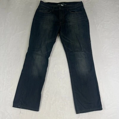 Kenneth Cole Jeans Denim Mens 32x30 (Fit 33x29) Dark Blue Straight Relaxed - Image 1 of 4