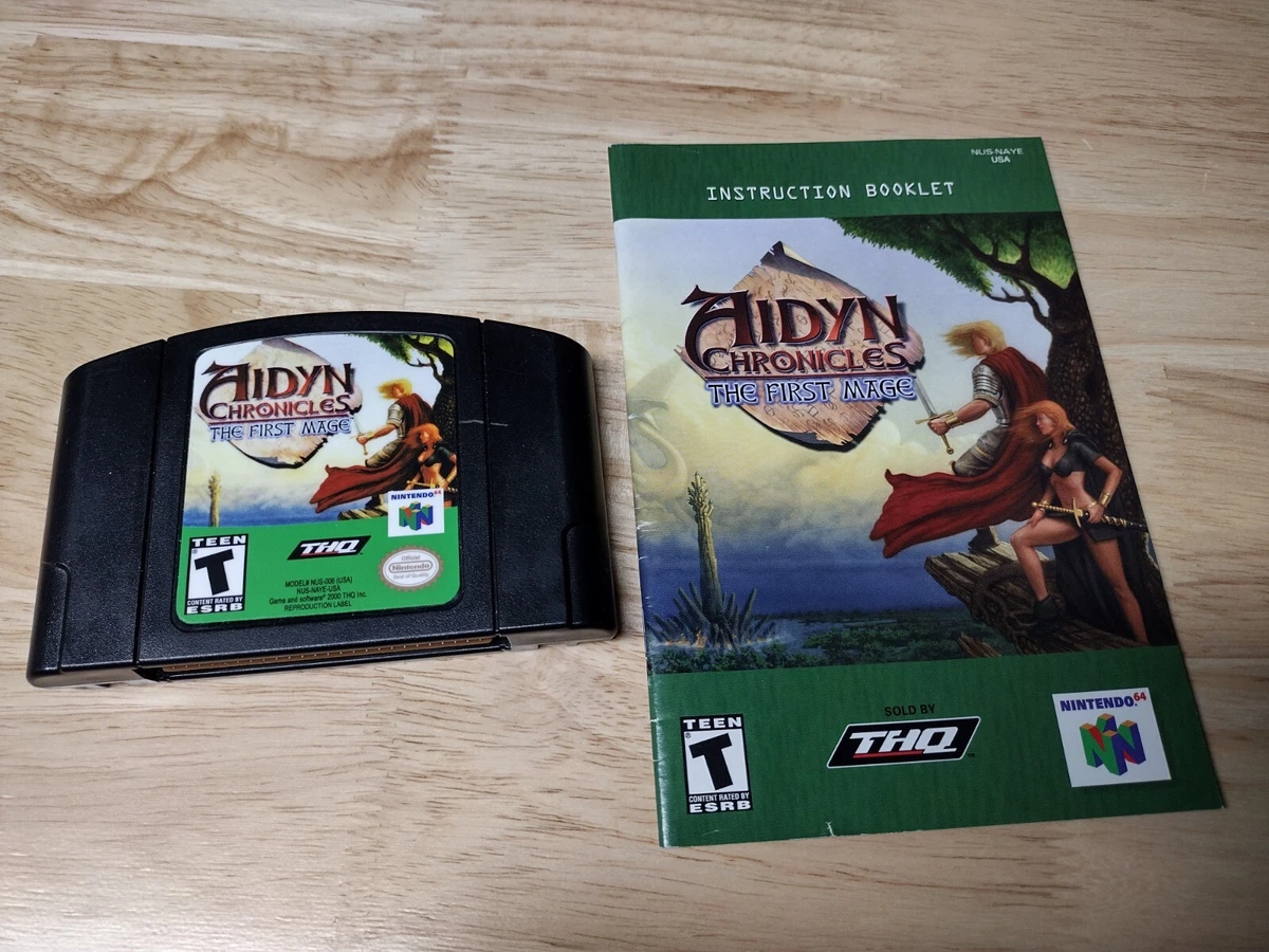Aidyn Chronicles: The First Mage Nintendo Video Games for sale | eBay