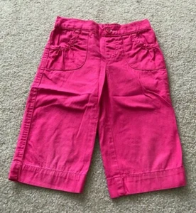 Pantalones cortos capri rosa Jumping Beans para niñas talla 4 en muy buen estado - Imagen 1 de 2