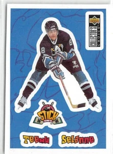 1996-97 Collector's Choice Stick'Ums #S13 Teemu Selanne - Picture 1 of 2