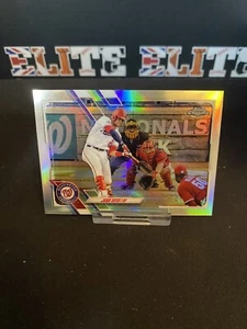 2021 Topps Chrome JUAN SOTO Washington Nationals Refractor Parallel # 150 B1-T9 - Picture 1 of 2