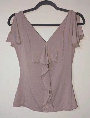 Nuevo con etiquetas Jonano Aleta Malva Superior Bambú Sostenible Talla Pequeña S Foto 1 de 4