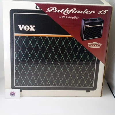 Vox Pathfinder 15 V9168 Guitar Amplifier w/Box Tremolo Japan Tested - Image 1 of 4