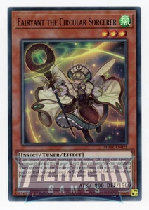Yugioh PHHY-EN025 - Fairyant the Circular Sorcerer - Super Rare - Picture 1 of 1