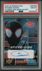 2022 UD Spider-Man - Shameik Moore / Miles Morales - Spider-Sigs Autograph - Picture 1 of 2