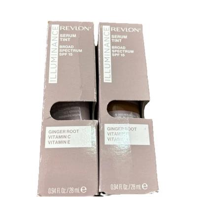 REVLON ILLUMINANCE SERUM TINT SPF 15 Amber 517 28 ML /lot Of 2 - Image 1 of 3