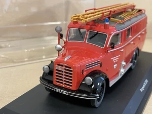 (T-17) Schuco 1:43 Borgward B 2500 LF 8 bomberos Heuchelheim embalaje original - Imagen 1 de 10