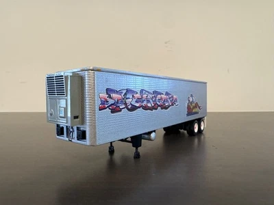 Custom 1/64 DCP/First Gear Great Dane- 40ft Refrigerated Trailer- Graffiti - Image 1 of 4