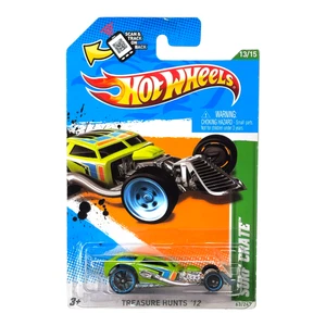 Caja de surf Hot Wheels Green Treasure Hunts Hunt TH Mainline V5351 2012 - Imagen 1 de 2