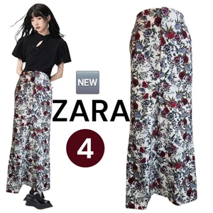 🆕️ NWOT Zara Floral Maxi Skirt - Size 4  - Picture 1 of 23