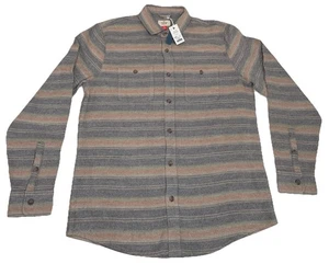 Marine Layer Cotton Wool Blend Overshirt Multi Stripe Men’s Medium/Large NWT - Picture 1 of 12