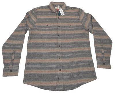 Marine Layer Cotton Wool Blend Overshirt Multi Stripe Men’s Medium/Large NWT - Image 1 of 4
