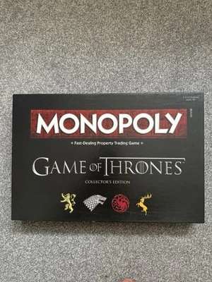 Monopoly Game of Thrones Collector’s Edition Board Game Complete - Image 1 of 4