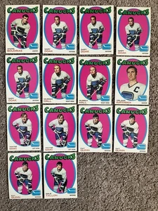 1971-72 Topps Vancouver Canucks 14 Cards w/ Pat Quinn (x3) - Picture 1 of 1