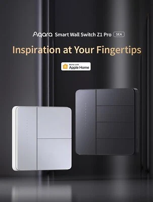 Aqara Smart Wall Switch Z1 Pro ~ Quadruple Rocker ~ White - Image 1 of 4