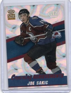 2001-02 Pacific Crown Royale Crowning Achievements #13 Joe Sakic - Picture 1 of 2