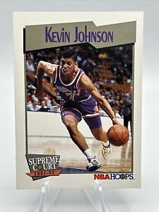 1991 NBA Hoops Kevin Johnson Card #490