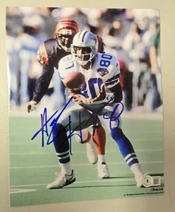 Alvin Harper Signed Dallas Cowboys 8x10 Photo Beckett Autograph Football Tenn Vo - Picture 1 of 1