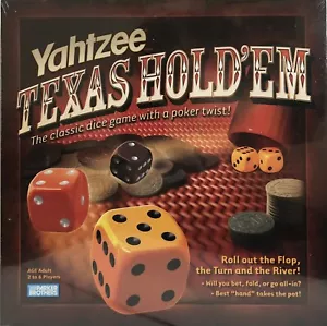 Yahtzee Texas Hold’em Parker Brothers Hasbro 2004 Spiel für Erwachsene Neu in Box - Bild 1 von 4