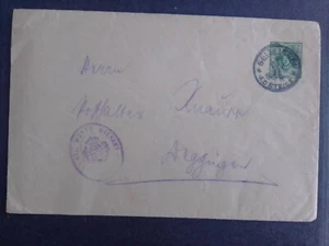 SOBRE ENTERO POSTAL 1911 ALEMANIA REINO WURTTEMBERG. SERVICIO OFICIAL GEISLINGEN - Imagen 1 de 1