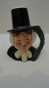 Sylvac Staffordshire WELSH LADY 3" Pitcher Toby Mug Hand Painted England - Picture 1 of 6