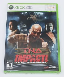 TNA Impact - Microsoft XBOX 360 NTSC Lanzamiento EE. UU. Canadá - Nuevo y Sellado - Imagen 1 de 7