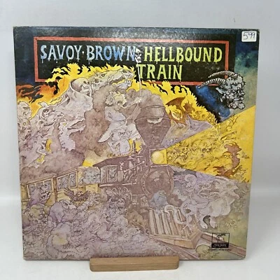 VINYL LP by SAVOY BROWN "HELLBOUND TRAIN" (1972) ROCK, BLUES / PARROT XPAS 71052 - Image 1 of 4