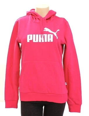 Puma Signature Pink Hooded Sweatshirt Hoodie Women's  NWT - Image 1 of 4
