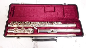 Flute Jupiter Model JFL 511 II Silver Student Flute with Hard Case - Picture 1 of 24