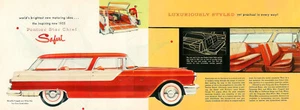 1955 Pontiac Star Chief Safari showroom Wall print 7 x 19 Giclee print - Picture 1 of 1