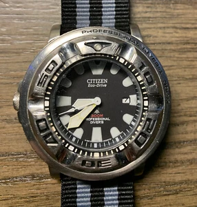 Citizen Ecozilla Professional Divers Watch 300m St. Steel B873-S0157891 48mm - Picture 1 of 6