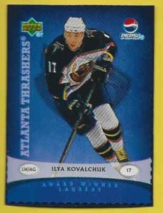 2007-08 Upper Deck UD Pepsi Ilya Kovalchuk
