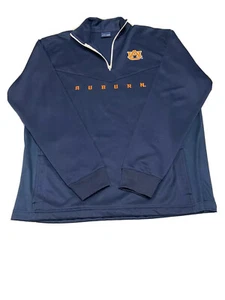 Auburn University Tigers OVD Herren Quarter Zip Pullover Blau Größe XL - Bild 1 von 9
