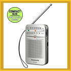 Panasonic RFP50 Pocket FM/AM Radio with Digital Tuner 150mW Output Power RMS
