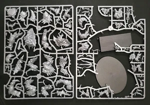 Slaughterbrute Slaves to Darkness SQUARE BASE Chaos Warriors Warhammer - Picture 1 of 3
