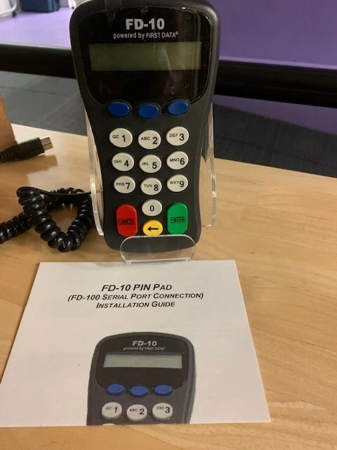 Credit Card Terminal First Data Fd-10  - Image 1 of 1