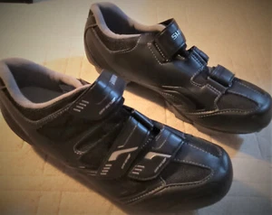 Shimano Cycling Spin Shoes Womens SH-WM52L Black Sz US 10.4 EU 43 - Picture 1 of 12