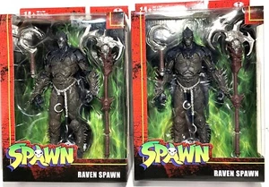 SPAWN Raven Spawn 7" Action Figure Brand - Age 14+ Lot of 2 - Brand New in box - Picture 1 of 7
