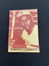 1971 ROBERTO CLEMENTE RARE MILK DUDS BOX CUT OUT PIRATES NRMT ! BASEBALL CARD