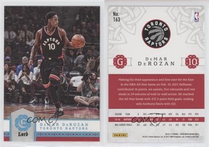 2016-17 Panini Excalibur Lord DeMar DeRozan #163