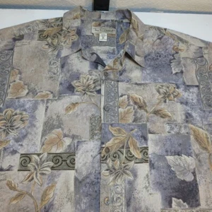 TORI RICHARD HONOLULU HAWAIIAN ALOHA HAWAII BAHAMA SHIRT Mens XL - Picture 1 of 4